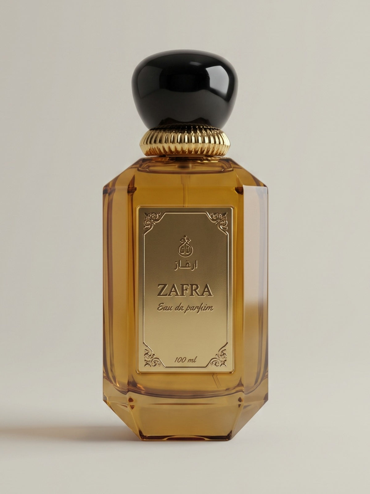 ZAFRA Eau de parfum 100 ml, sticlă maro / ambră