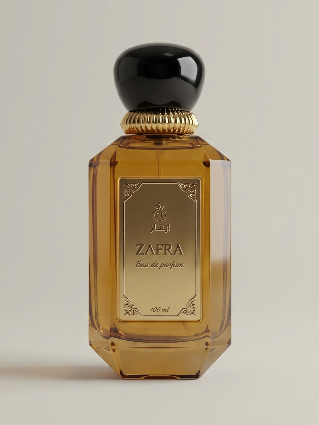 ZAFRA Eau de parfum 100 ml, sticlă maro / ambră