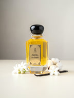 ZAFRA Eau de parfum 100 ml, sticlă transparentă — cu ingrediente