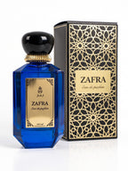 ZAFRA Eau de parfum 100 ml, sticlă albastră — cu cutia