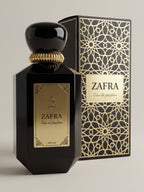 ZAFRA Eau de parfum 100 ml, sticlă neagră — cu cutia