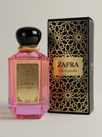 ZAFRA Eau de parfum 100 ml, sticlă roz / magenta — cu cutia