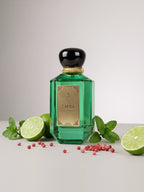 ZAFRA Eau de parfum 100 ml, sticlă verde — cu ingrediente